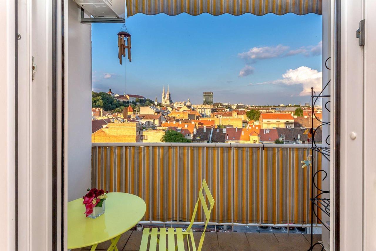 Art Deco Center Appartement Zagreb Kamer foto