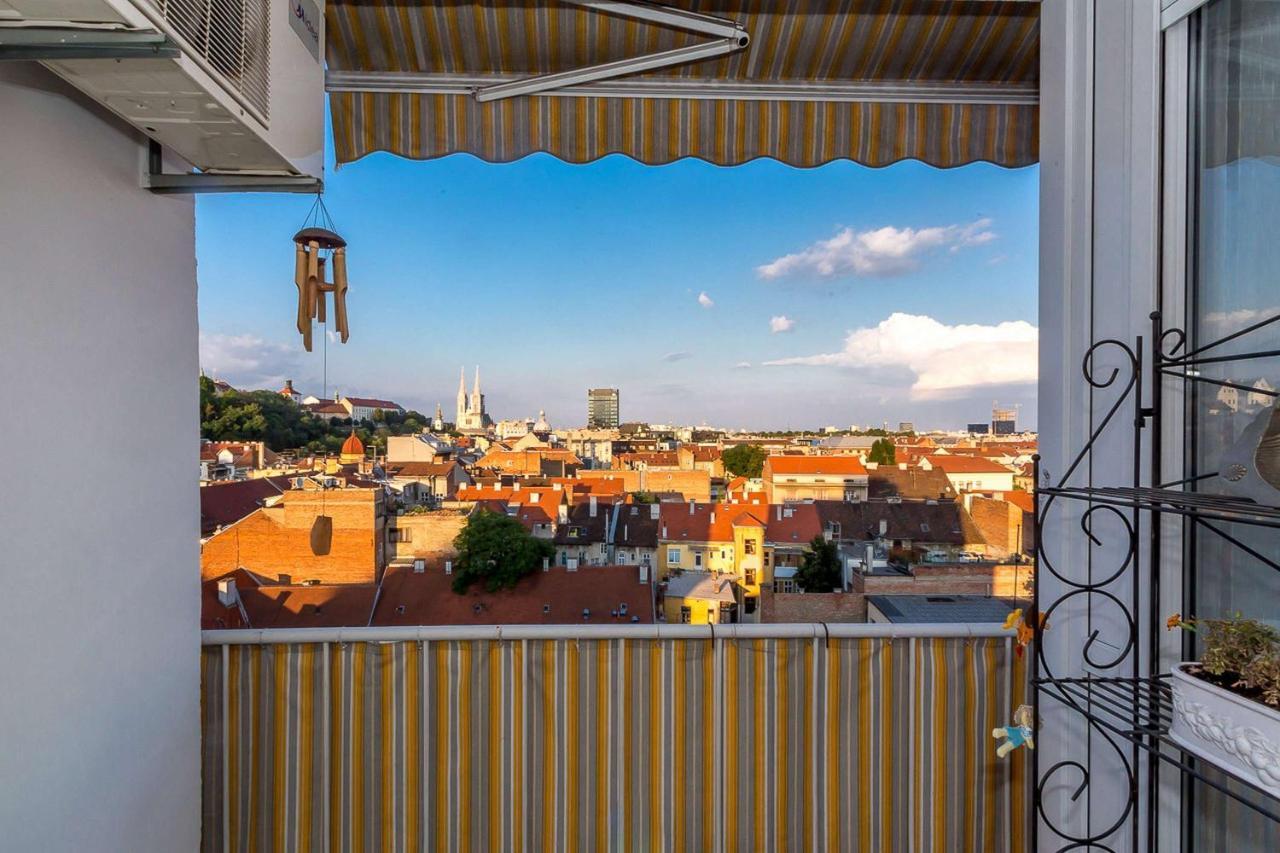 Art Deco Center Appartement Zagreb Kamer foto